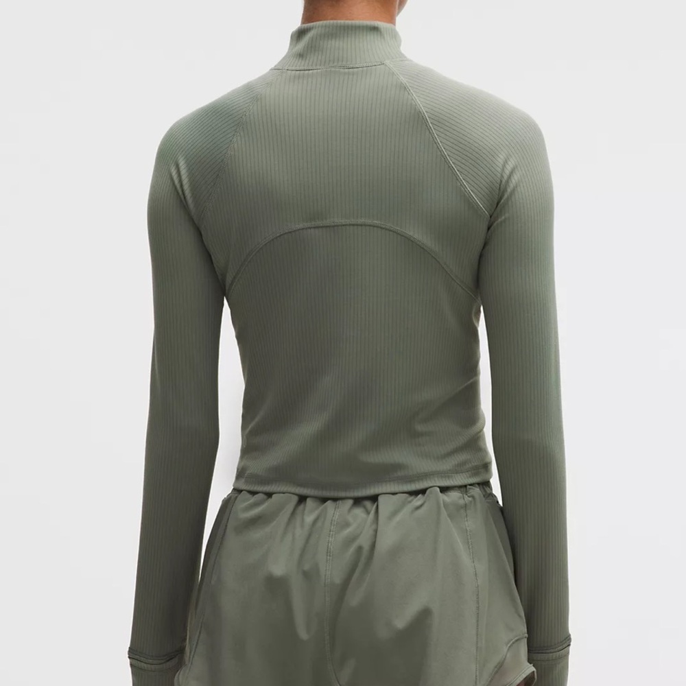 Lululemon Ribbed Quarterzip - Picture 4 of 5